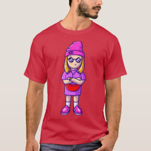 Camiseta Chica de Guay con Personalizado de lentes