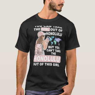 Camiseta Chica de Guay de Honolulu City Orgullo Chica Honol
