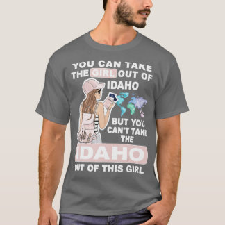 Camiseta Chica de Guay de IdahoProud Idaho Chica