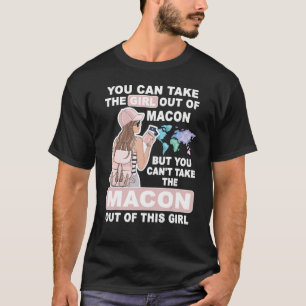 Camiseta Chica de Guay de la ciudad de Macon, orgulloso Chi