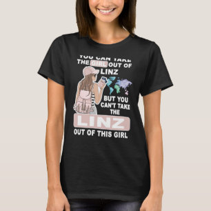 Camiseta Chica de Guay de Linz City Orgulloso Chica de Linz