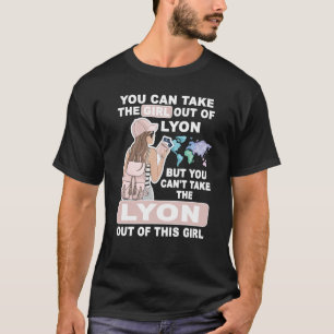 Camiseta Chica de Guay de Lyon City Orgulloso Chica de Lyon