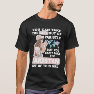 Camiseta Chica de Guay de Pakistán Orgulloso Chica de Pakis