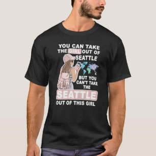 Camiseta Chica de Guay de Seattle, orgulloso Chica de Seatt