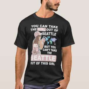 Camiseta Chica de Guay de Seattle, orgulloso Chica de Seatt
