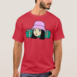 Camiseta Chica de Guay Skater con Gorra Bucket