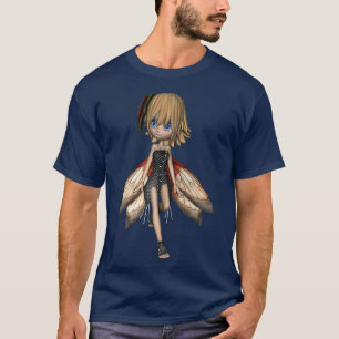 Camiseta Chica de hadas aladas estilo anime