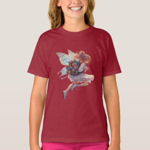 Camiseta Chica de hadas listo para el Chica escolar