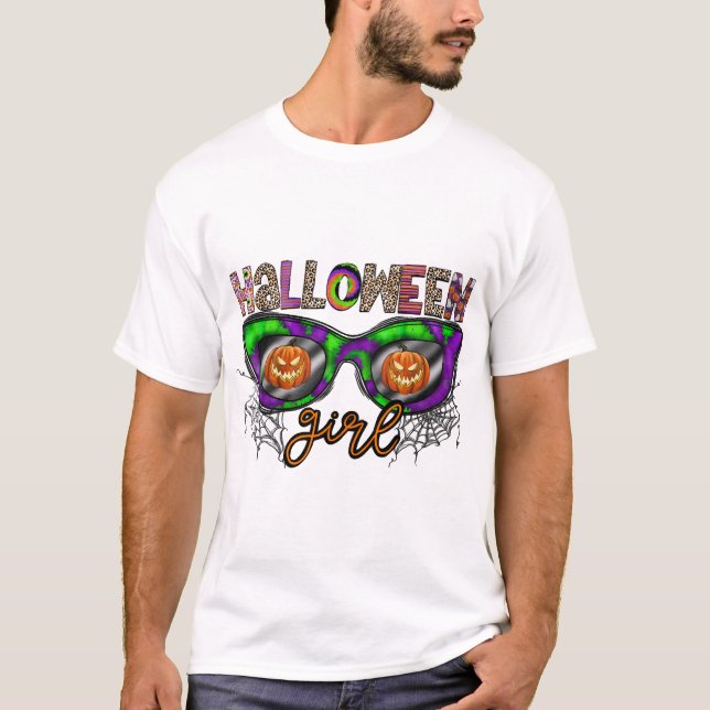 Camiseta Chica de Halloween (Anverso)