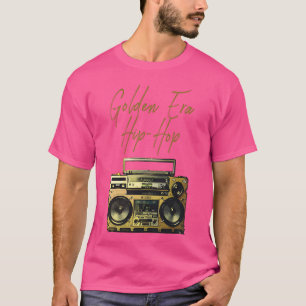 Camiseta Chica de HipHop de la Época Dorada