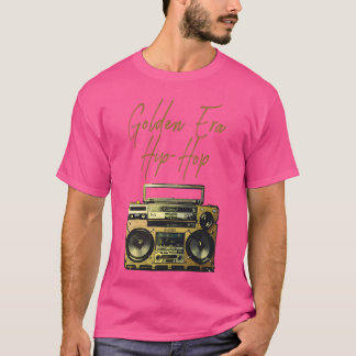 Camiseta Chica de HipHop de la Época Dorada