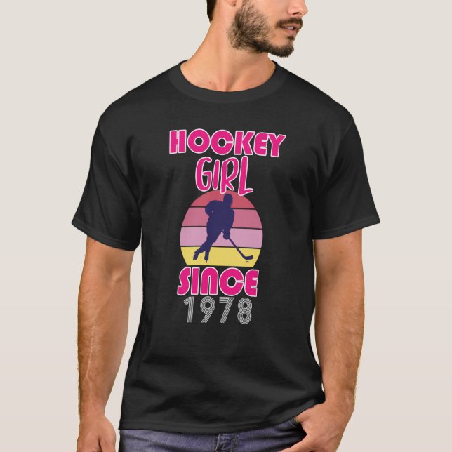 Camiseta Chica de hockey desde 1978 (Anverso)
