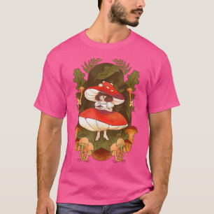 Camiseta Chica de hongos Fantasía Hadas Fungi Forest Niño