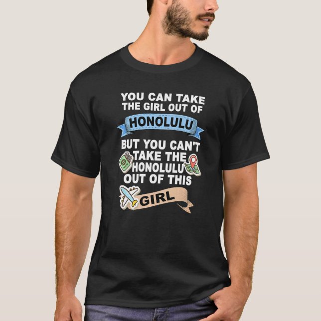 Camiseta Chica de Honolulu (Anverso)