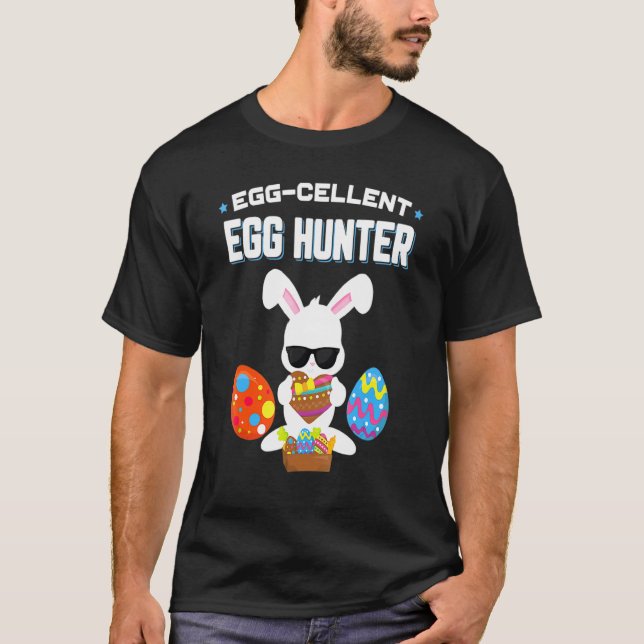 Camiseta Chica de Huevo Cellent Egg Hunter Easter Boys (Anverso)