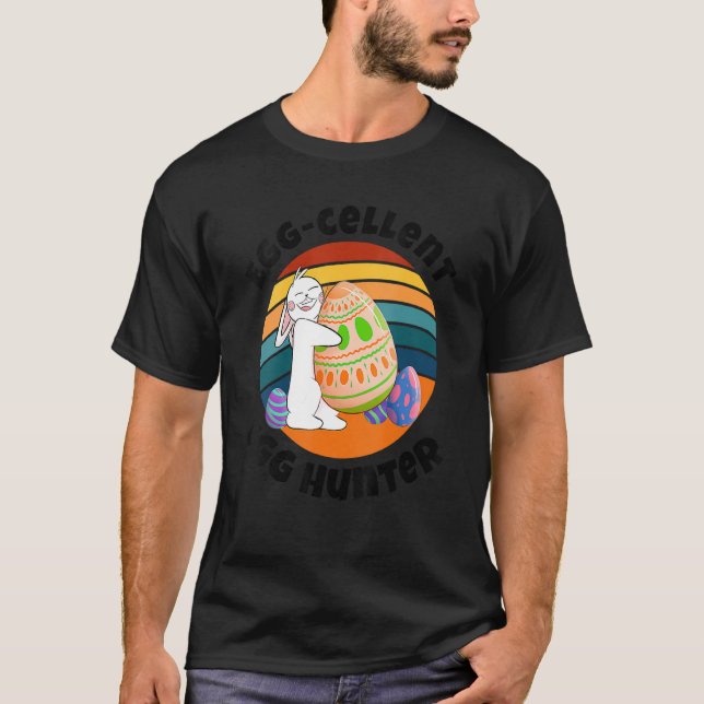 Camiseta Chica de Huevo Cellent Egg Hunter Easter Boys (Anverso)