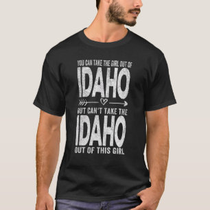 Camiseta Chica De Idaho, Casa De Origen, Idaho