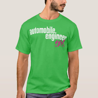 Camiseta Chica de Ingeniería de Automóviles 1