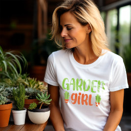 Camiseta Chica de jardín