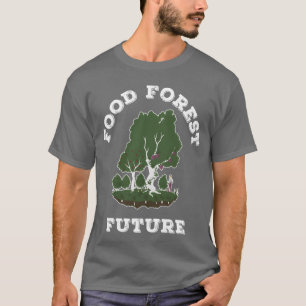 Camiseta Chica de jardinería de permacultura de bosque de a