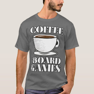 Camiseta Chica De Juegos De Café Y Mesa