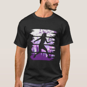 Camiseta Chica de jugador de balonmano femenino