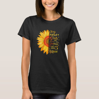 Camiseta Chica de julio de 1934 88 años 88º cumpleaños