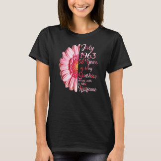 Camiseta Chica de julio de 1963 58º aniversario del sol