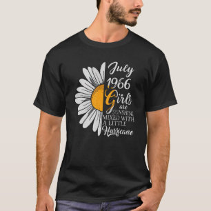 Camiseta Chica de julio de 1966 56º cumpleaños del sol de l