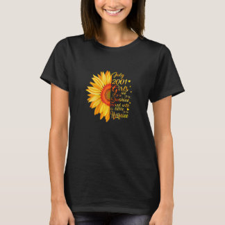 Camiseta Chica de julio mujer 2001 21 años 21 cumpleaños