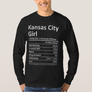 Camiseta Chica de Kansas City Ks Kansas Funny City Home Roo