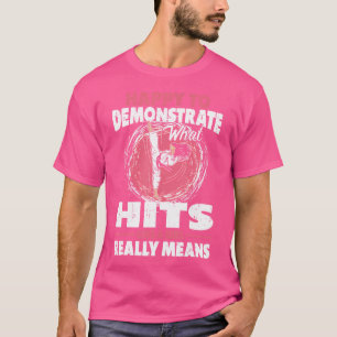 Camiseta Chica De Karate Golpeó Como Un Chica Chica De Taek