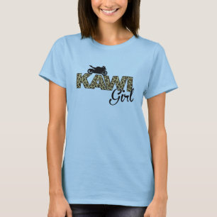 Camiseta Chica de Kawi - estampado leopardo