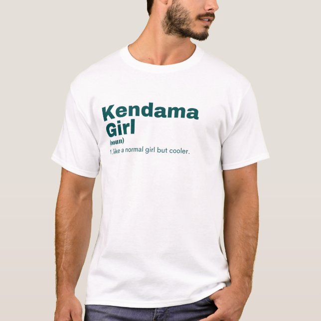 Camiseta Chica de Kendama - Kendama (Anverso)