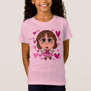Camiseta Chica de la bailarina