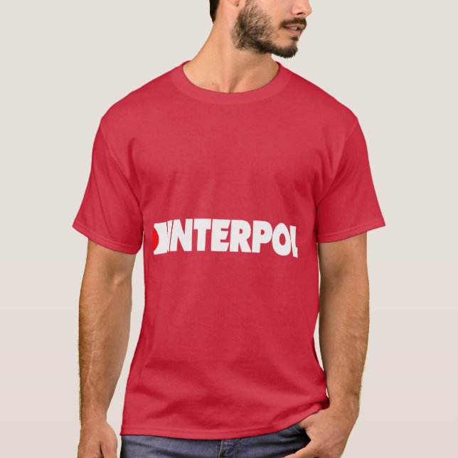Camiseta chica de la banda Interpol (Anverso)