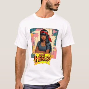 Camiseta Chica de la Bandana Roja Concierto de Música Nuest