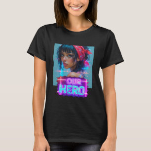 Camiseta Chica de la Bandana Roja Nuestra Heroína Concierto