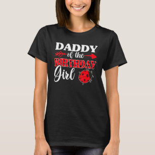 Camiseta Chica De La Boca De Ladybug Y Papi Papi Del Chica