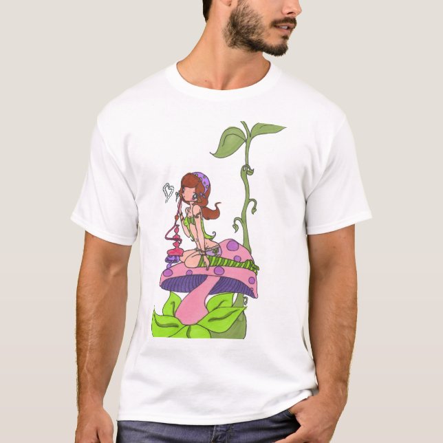 Camiseta Chica de la cachimba (Anverso)