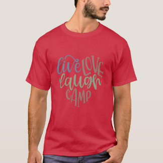Camiseta Chica de la caravana del campamento Vive Ama Ríe