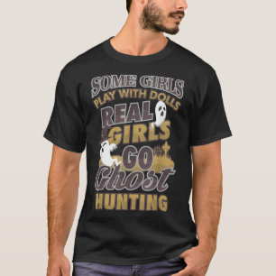 Camiseta Chica de la caza del fantasma - Caza de investigac