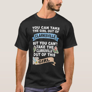 Camiseta Chica de la ciudad de Clarksville