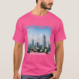 Camiseta Chica de la ciudad Ho Chi Minh Vietnam