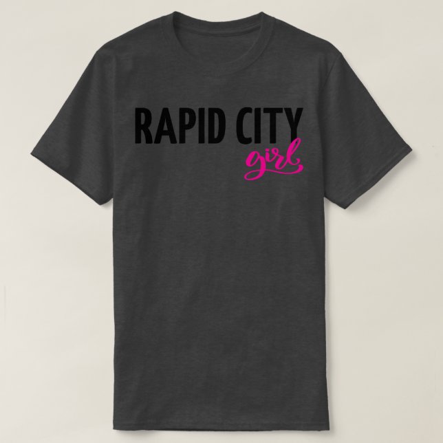 Camiseta Chica de la ciudad rápida (Diseño del anverso)