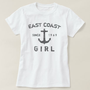 Camiseta Chica de la costa este