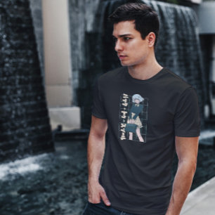 Camiseta Chica De La Escuela Anime Con Bolsa