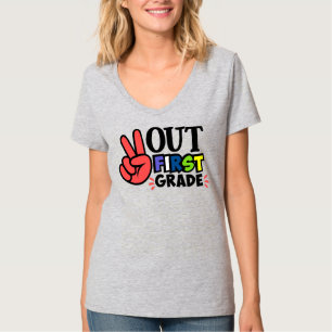 Camiseta chica de la ESCUELA BLANCA de primer grado