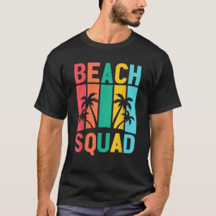 Camiseta Chica de la familia Beach Squad Viaje primavera va