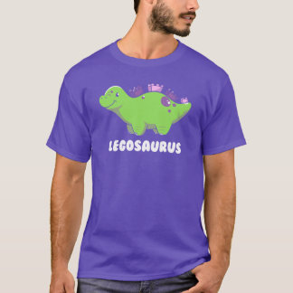 Camiseta Chica de la familia de dinosaurios Legosaurus